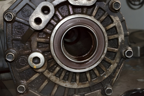 Oil Seal SC plus - Viton rotary shaft seal application 